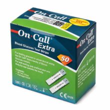 نوار تست قند خون ایکان مدل On Call Extra OGS-191 بسته ۵۰ عددی