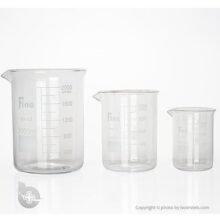 بشر شیشه ای پیرکس برند fine