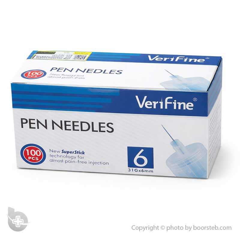 سرسوزن قلم انسولین وریفاین شماره ۶