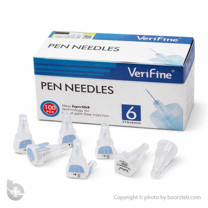 سرسوزن قلم انسولین وریفاین شماره ۶