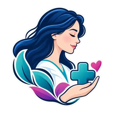 استیکر شفاف دسته سلامت بانوان