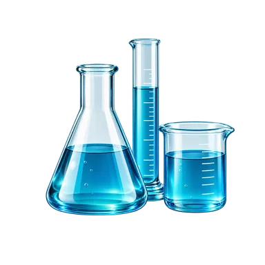 استیکر ظروف آزمایشگاهی؛ ارلن، استوانه مدرج و بشر