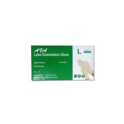 دستکش لاتکس AVA  ( 100 عددی )