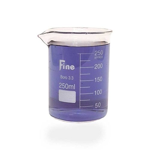 Fine-brand-Pyrex-glass-beaker,-size-250-cc-1