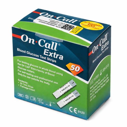 نوار تست قند خون ایکان مدل On Call Extra OGS-191 بسته ۵۰ عددی