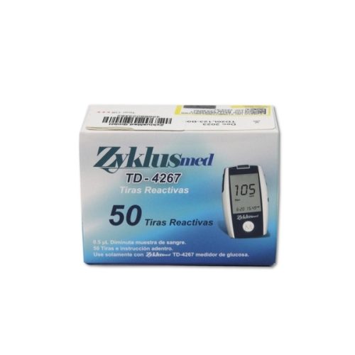 نوار تست قند خون زیکلاس مد مدل TD-4267